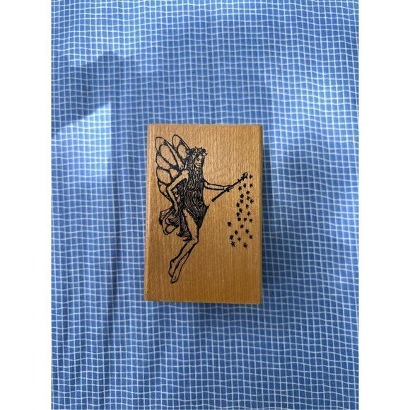 No Brand Other - Vintage Rubber Fairy Stamp